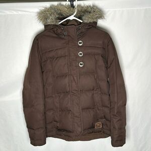 Sorel Down & Further Puffer Jacket | Color: Brown | Size: S